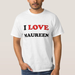 T-shirt Eu amo Maureen