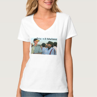 T-shirt Eu amo Melissa