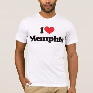 T-shirt Eu amo Memphis