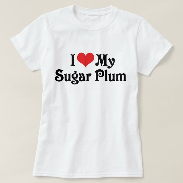 T-shirt Eu Amo Meu Açaí (Frente do Design)