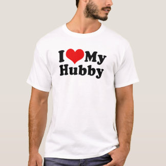 T-shirt Eu amo meu dia dos namorados do marido do benzinho