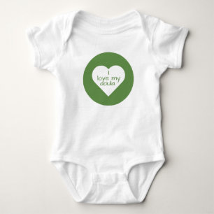 T-shirt Eu amo meu Doula Onsie