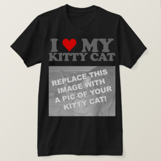 T-shirt Eu Amo Meu Gatinho