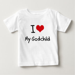 T-shirt Eu amo meu Godchild