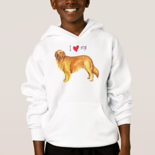 T-shirt Eu amo meu golden retriever
