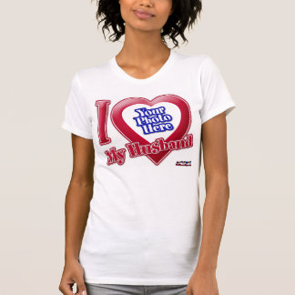T-shirt Eu Amo Meu Marido - Foto