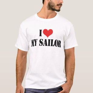 T-shirt Eu Amo Meu Marinheiro