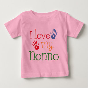 T-shirt Eu amo meu Nonno (Handprints)