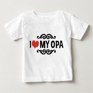 T-shirt Eu Amo meu Opa