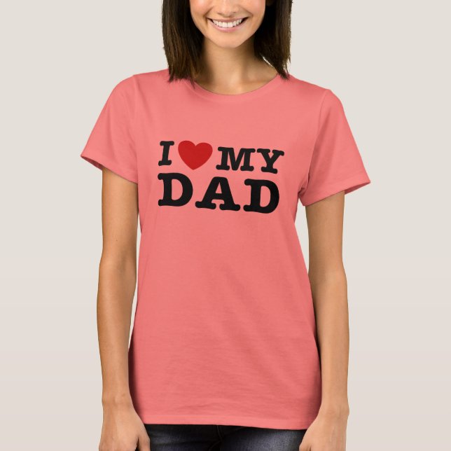 T-shirt Eu amo meu Pai (Frente)