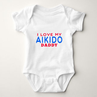 T-shirt Eu amo meu pai do Aikido