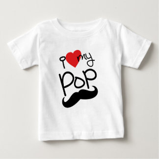 T-shirt Eu amo meu Pop Romper
