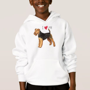 T-shirt Eu amo meu Welsh Terrier