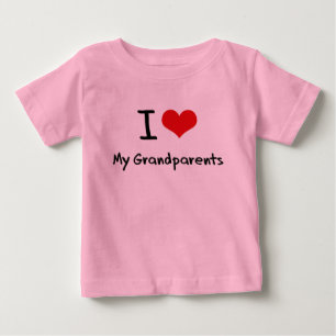 T-shirt Eu Amo Meus Avós