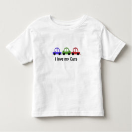 T-shirt Eu Amo Meus Carros