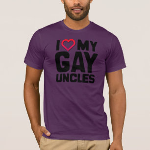 T-SHIRT EU AMO MEUS TIOS GAYS