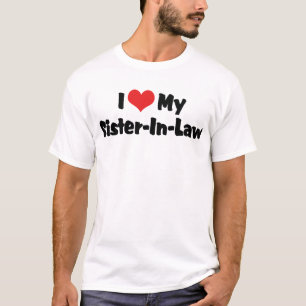 T-shirt Eu Amo Minha Cunhada