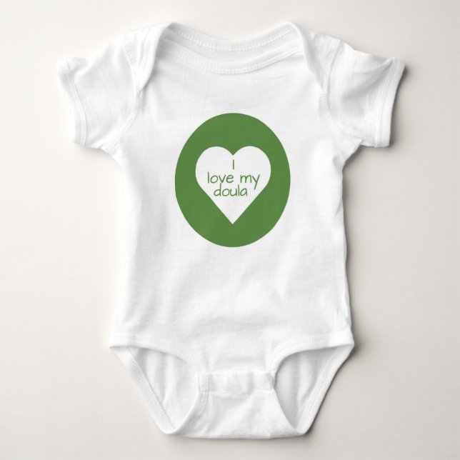 T-shirt Eu Amo Minha Doula Onsie (Frente)