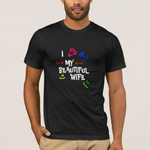 T-SHIRT EU AMO MINHA ESPOSA