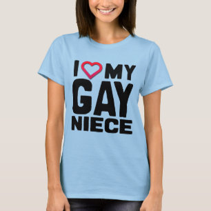 T-SHIRT EU AMO MINHA GAY NIECE -