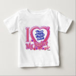T-shirt Eu amo minha irmã rosa/roxo - foto<br><div class="desc">Eu amo minha irmã rosa/roxo - foto Adicione sua foto favorita a esta design de camiseta!</div>