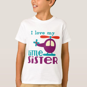 T-shirt Eu amo minha irmãzinha