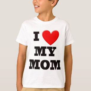 T-shirt Eu Amo Minha Mãe