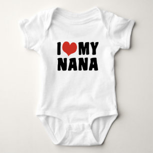 T-shirt Eu amo minha Nana