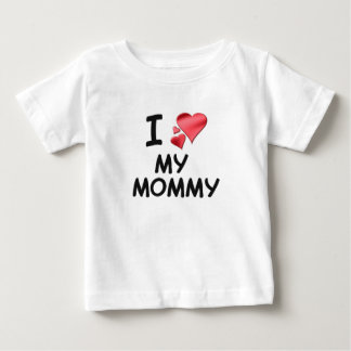 T-shirt Eu amo minhas mamães