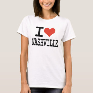 T-shirt Eu amo Nashville