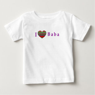 T-shirt Eu amo o babá