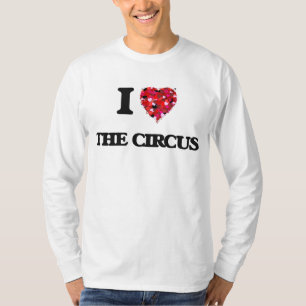 T-shirt Eu amo o circo