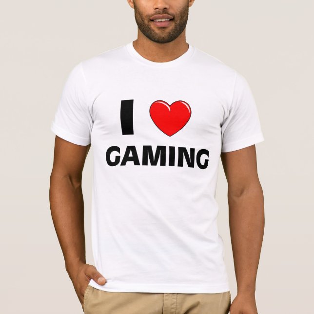T-SHIRT EU AMO O JOGO (Frente)