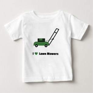 T-shirt Eu amo o Lawn Mowers
