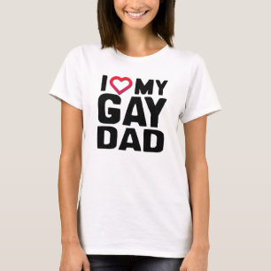 T-SHIRT EU AMO O MEU PAI GAY