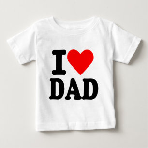 T-shirt Eu amo o pai
