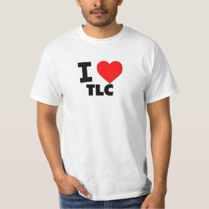 T-shirt Eu amo o Tlc