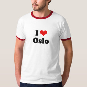 T-shirt Eu amo o Tshirt de Oslo