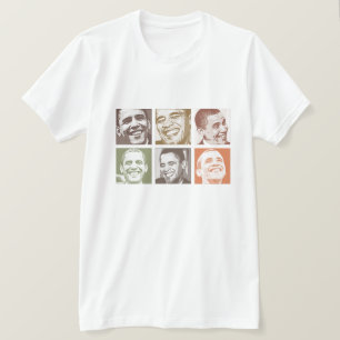 T-shirt Eu amo Obama
