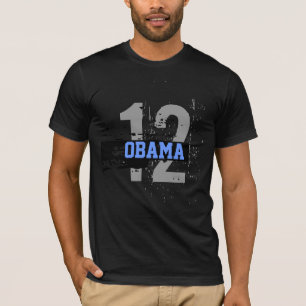 T-shirt Eu amo Obama 2012