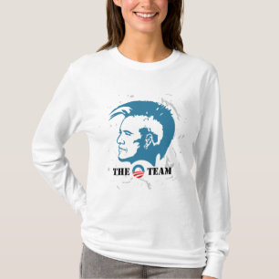 T-shirt Eu amo Obama 2012