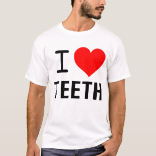 T-SHIRT EU AMO OS DENTES