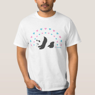T-shirt Eu Amo Panda