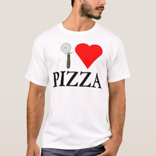T-shirt Eu Amo Pizza