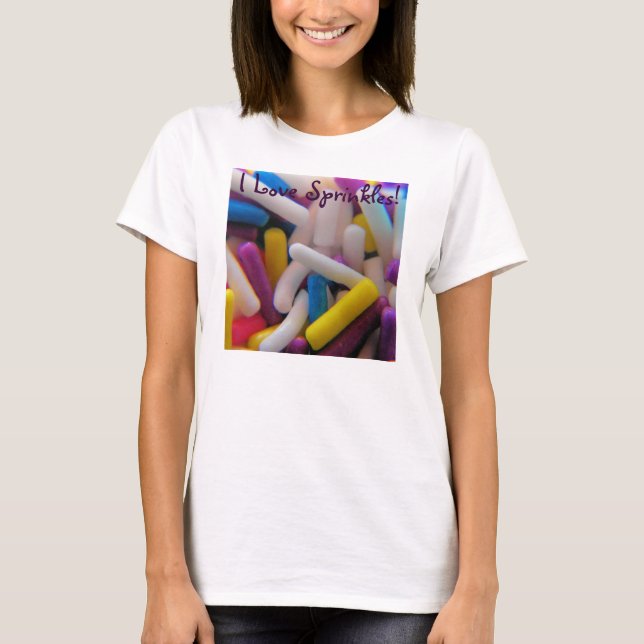 T-shirt Eu amo polvilho! (Frente)
