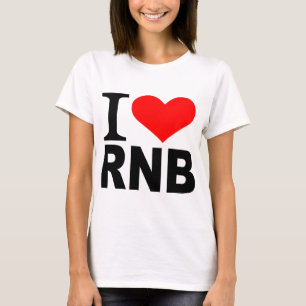T-shirt Eu amo RnB
