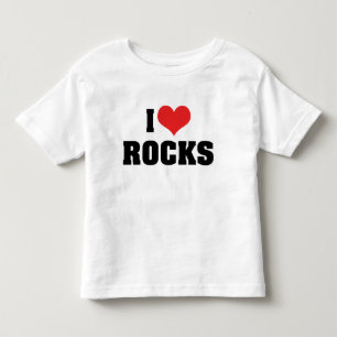 T-shirt Eu Amo Rochas - Geologia de Rochas Amante Geólogo