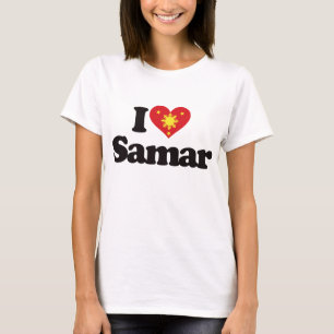 T-shirt Eu amo Samar