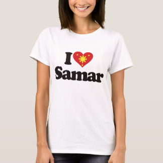 T-shirt Eu amo Samar