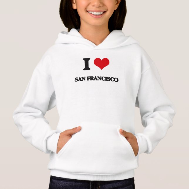 T-shirt Eu amo San Francisco (Frente)